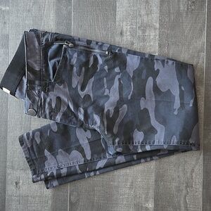 EUC Democracy Ab-solution Blue Camo Pants, Size 12